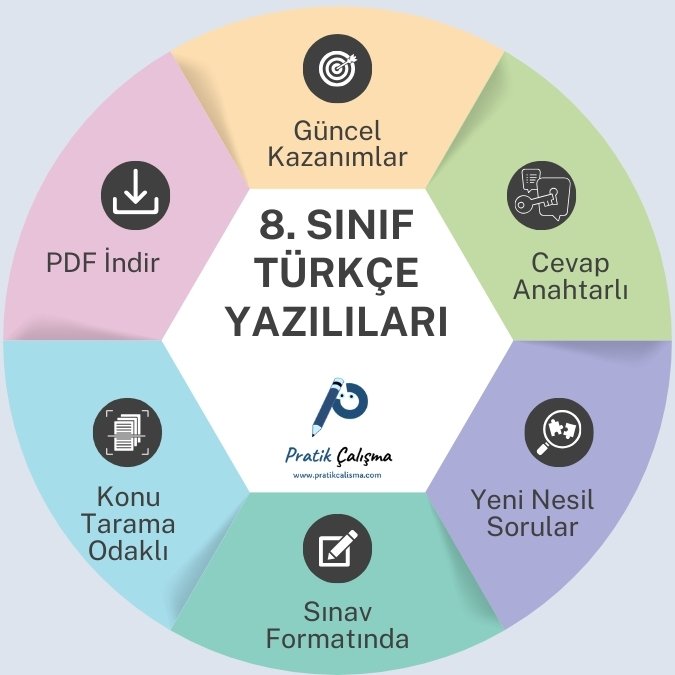 8. Sınıf Türkçe Yazılıları